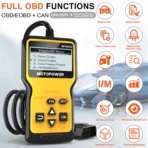 MOTOPOWER Car OBD2 Code Reader OBD2 Scanner Engine Fault Code Reader Car Diagnostic Scan Tool - Image 2