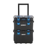 HART Stack System, Mobile Tool Storage and Organization, Black & Blue