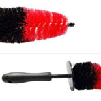MaximalPower 18’’ Long Wheel Barrel Brush for Car Wheel Rim Detailing Brush - Car Brush Tire Detail Brush Soft Bristle Multipurpose For Exhaust Tips Motorcycles (Red Brush) - Image 8