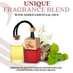 Opio Car Air Freshener | Luxury Car Air Fresheners Long Lasting with Odor Eliminator Technology | Gift-Ready Car Fresheners for Women | Original Car Scent by Perfa - Image 2