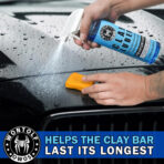 Car Clay Bars Auto Detailing and Clay Luber Synthetic Lubricant Kit, 4 Clay Bars, Clay bar Lubricant Tablets 10 Pack(1pc=16 fl oz), Spray Bottle and Microfiber Towel for Car Detailing Cleaning - Image 5