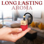 Opio Car Air Freshener | Luxury Car Air Fresheners Long Lasting with Odor Eliminator Technology | Gift-Ready Car Fresheners for Women | Original Car Scent by Perfa - Image 5