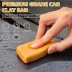 Car Clay Bars Auto Detailing and Clay Luber Synthetic Lubricant Kit, 4 Clay Bars, Clay bar Lubricant Tablets 10 Pack(1pc=16 fl oz), Spray Bottle and Microfiber Towel for Car Detailing Cleaning - Image 2